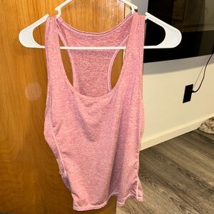 Pink athletic tank